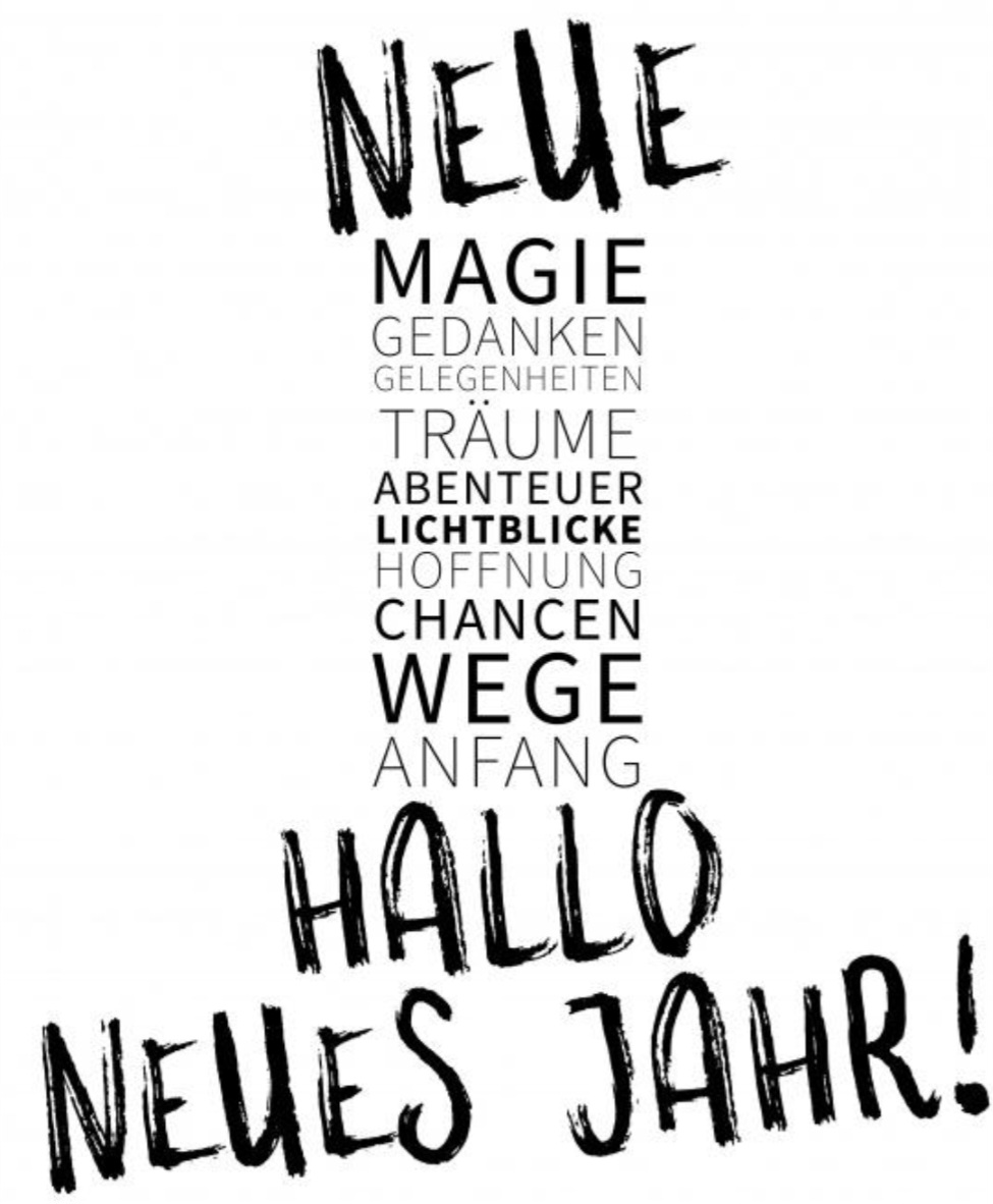 Hallo Neues Jahr